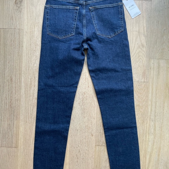 🦃NWT Re/Done High Rise Ankle Crop Stretch Jeans - Picture 5 of 5